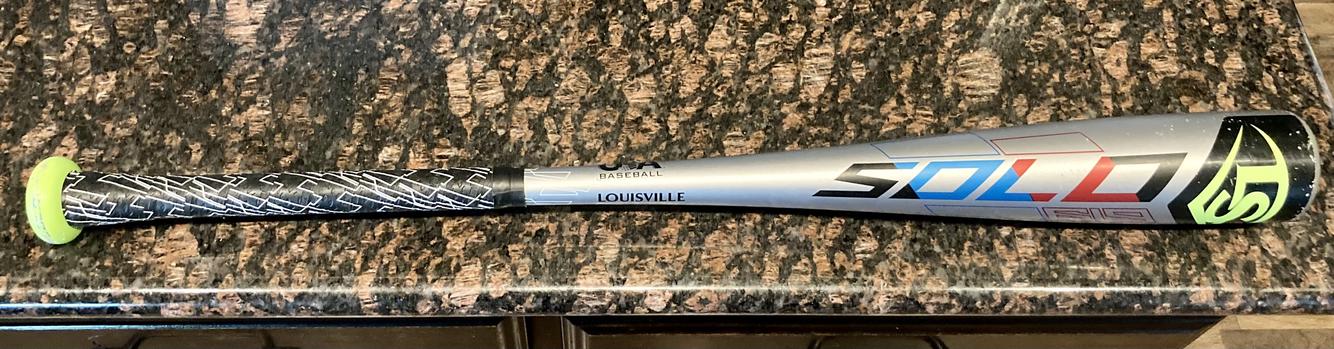 Used 2019 Louisville Slugger Alloy Solo 619 Bat (-11) 17 oz 28"