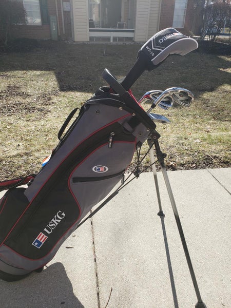 Used Junior Left Hand US Kids Tour Series 60” Clubs (Full Set) Regular Flex 5 Pieces