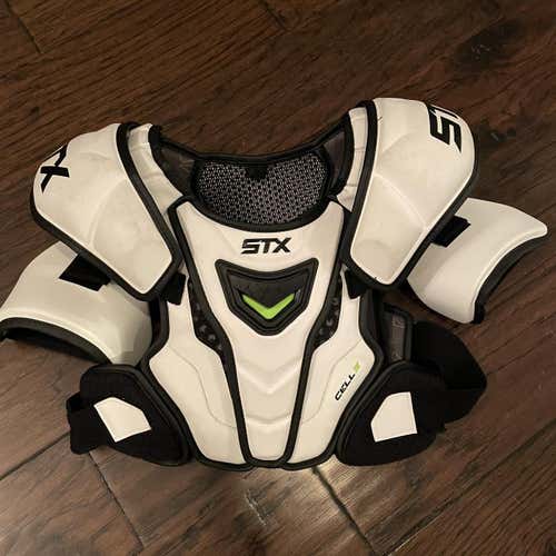 Used Medium STX Cell IV Shoulder Pads