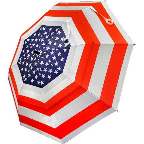 Hot Z Golf USA Umbrella 2017 (Red/White/Blue, 62") Golf NEW