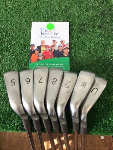 Ping G5 Black Dot Iron Set 5-PW, GW With Steel Shafts