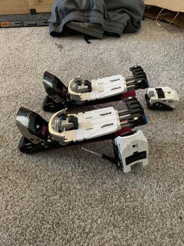 Used Scarpa Telemark Ski Bindings 110 mm Brake Width