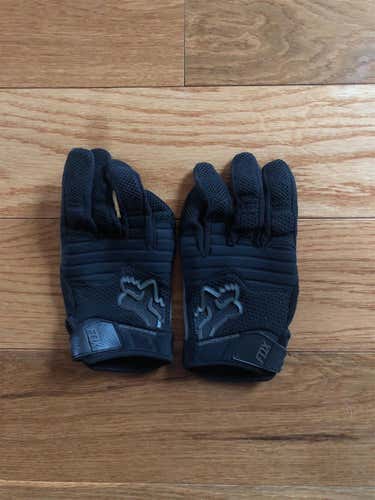 Used Large Fox Bike Gloves