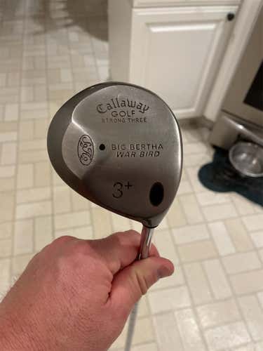 Men's Right Handed Big Bertha War Bird Regular Flex Strong 3 Wood Fairway Wood