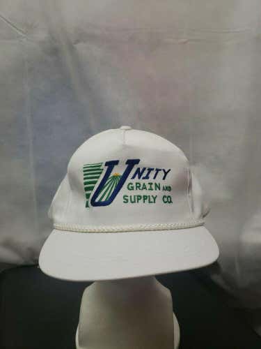 Vintage Unity Grain And Supply Company Snapback Hat Yupoong