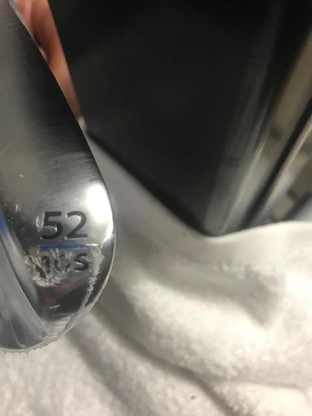 New Men's Callaway Left Hand Jaws MD5 Wedge Stiff Flex 52 Degree Steel Shaft