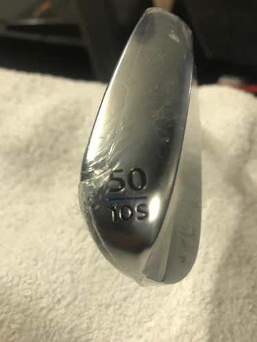 New Men's Callaway Right Hand Jaws MD5 Wedge Stiff Flex 50 Degree Steel Shaft