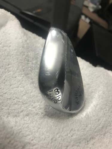 New Men's Callaway Right Hand Jaws MD5 Wedge Stiff Flex 58 Degree Steel Shaft