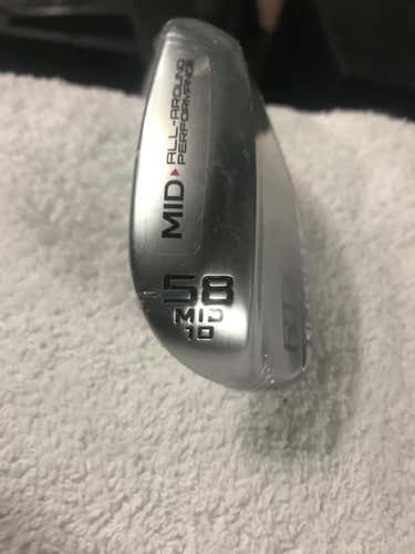 New Men's Cleveland Right Handed RTX Zipcore Wedge Wedge Flex 58 Degree Steel Shaft