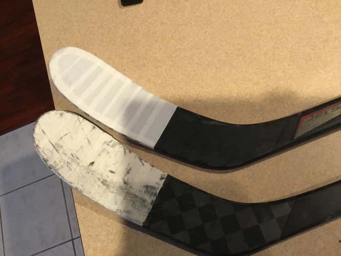 Used Intermediate Right Handed CCM Ribcor Trigger 5 Pro Hockey Stick And ccm jet speed ft3 pro