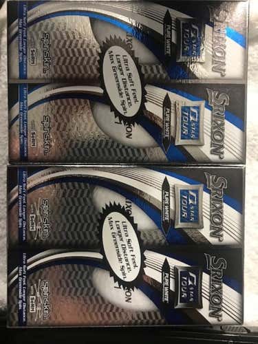White New Srixon q star tour Balls 24 Pack (2 Dozen)