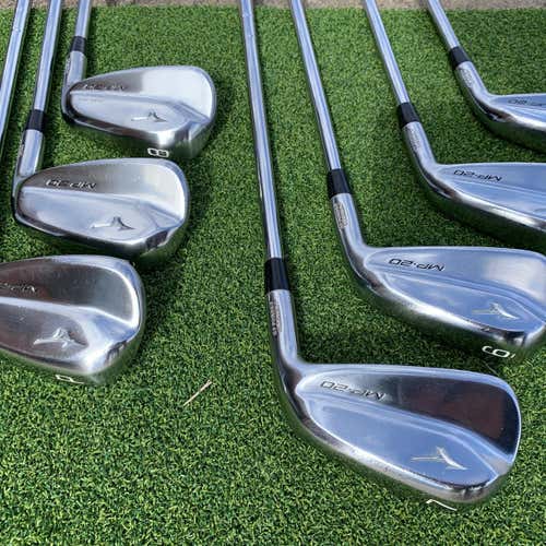 Mizuno MP-20 HMB Irons (4-9, PW) with NS Pro Modus Stiff Shafts