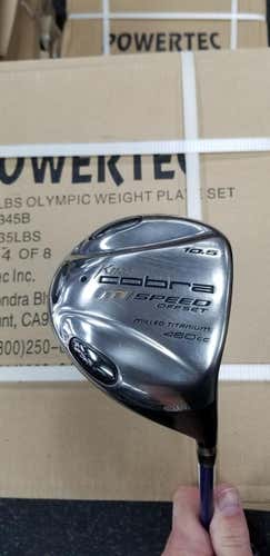 Used Cobra King Cobra Mspeed Off Set 10.5 Degree Graphite Regular Golf Drivers