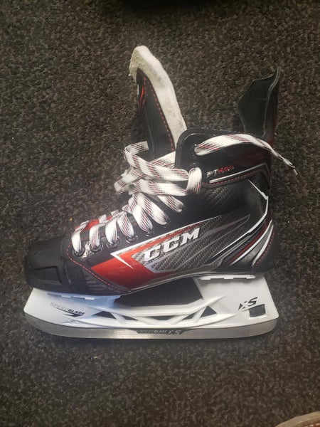 Used (Like new) Senior CCM JetSpeed FT460 Hockey Skates Extra Wide Width Size 7