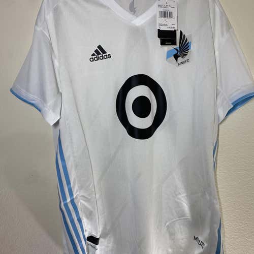 Minnesota United Climalite Authentic Jersey Mens Size Large