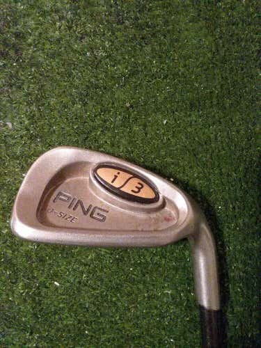 Ping i3 O-Size Red Dot 9 Iron Stiff Graphite shaft