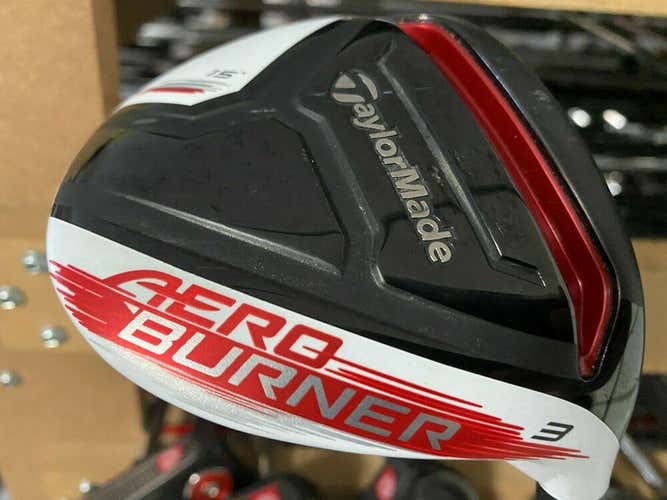 TaylorMade AeroBurner 15* (3) Fairway Wood with Matrix Speed 60 Stiff Flex 0205