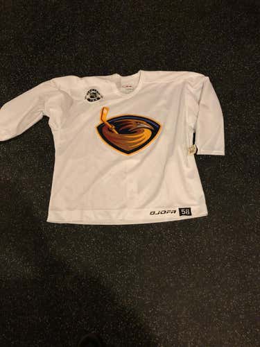 New Pro Stock Jofa Atlanta Thrashers Jersey sz 58