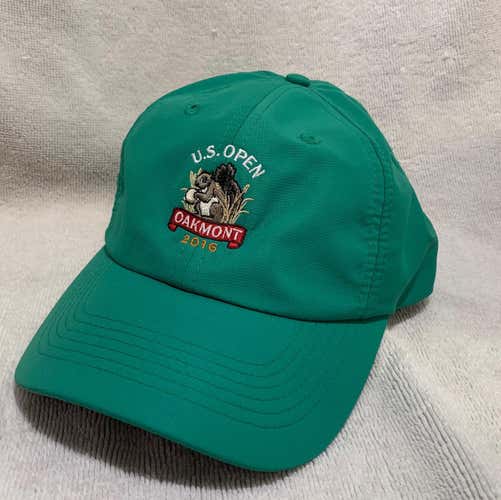 Oakmont 116th National Championship Green Polyester Strapback Hat