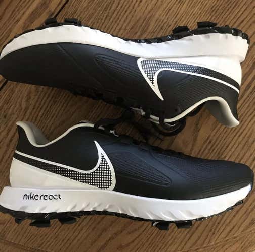 Nike React Infinity Pro Golf Shoes Black/White Sz 11 WIDE