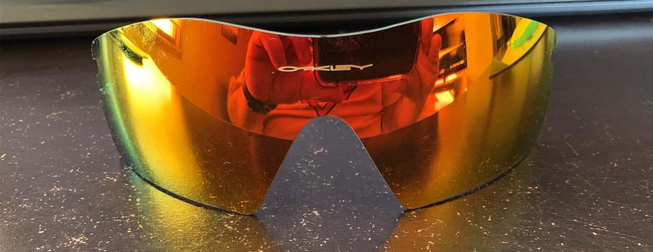 Oakley Radar XL Fire Idirum Lens Brand New