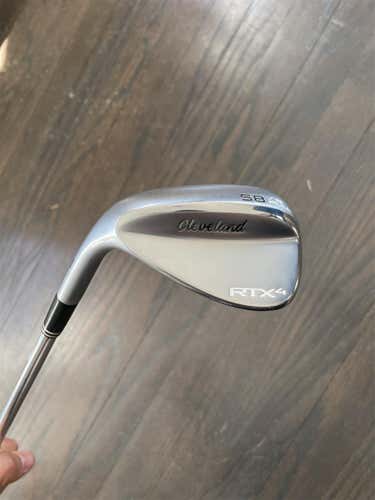 Men's Left Hand RTX 4 Stiff Flex Steel Shaft Wedge