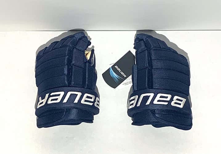 New | Bauer Pro Team Gloves |13" | Pro Stock | Navy | NG001