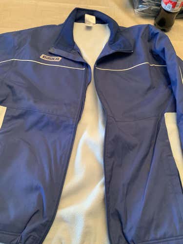 Blue Used Men's Adult Medium Bauer Jacket