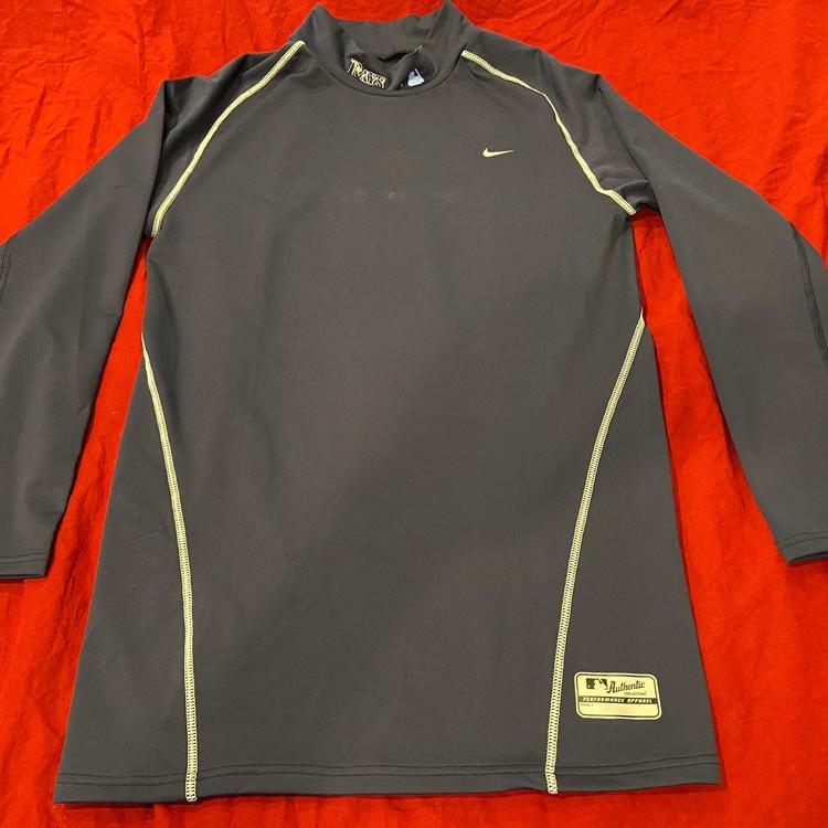 nike baseball compression shirt
