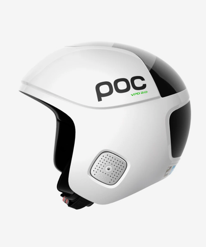 White Used Unisex Extra Small / Small POC Skull Orbic Comp Spin Helmet FIS Legal