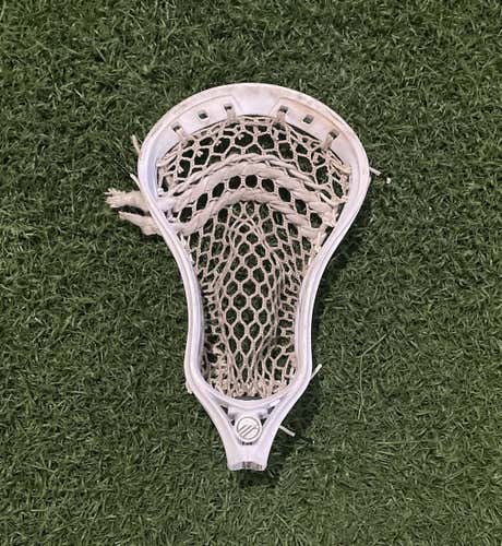 Barely Used White Defense/LSM Strung Maverick Havok LacrosseHead