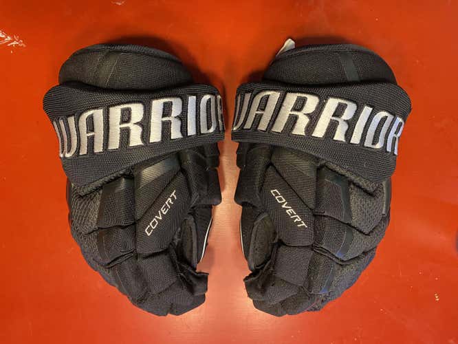 Black Senior Warrior Covert QRL3 Gloves 13"