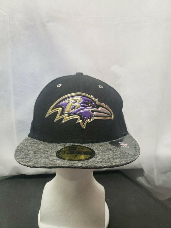 New Era 59FIFTY Electrolyte Baltimore Ravens XXXV Super Bowl Patch Hat - Green, Gray Green/Grey / 7