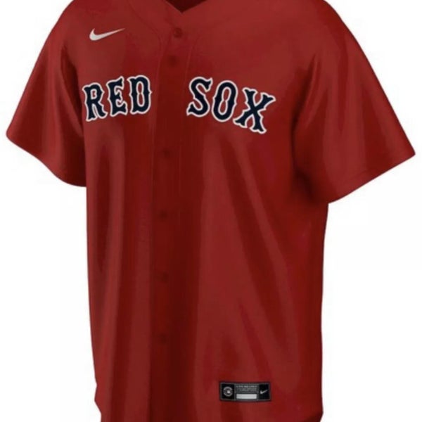 Nike MLB Boston Red Sox S/S Essential Cotton Tee Yellow