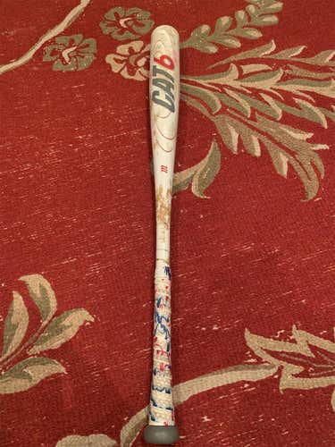 Used BBCOR Certified Marucci CAT 6 (-3) 28 oz 31" Bat