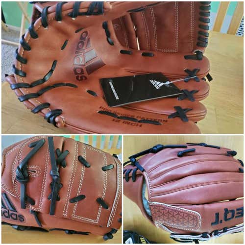 New Adidas Right Hand Throw EQT Baseball Glove 12"