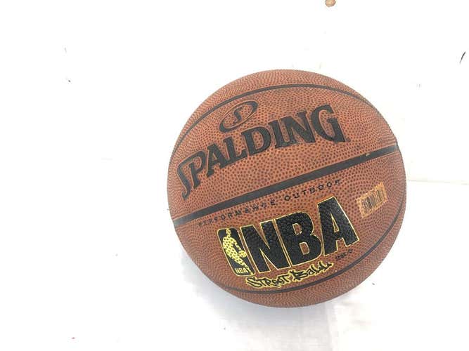 Used Spalding Nba Streetball Basketball 28.5