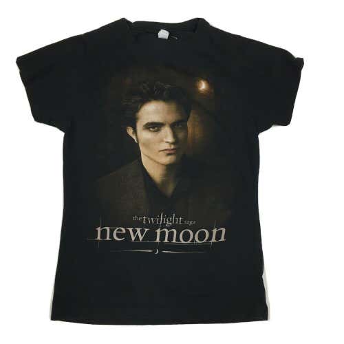 2009 The Twilight Saga New Moon Edward Movie Promo T-Shirt Tultex Tag Women's XL