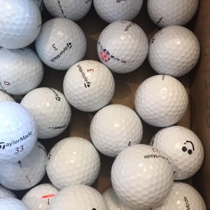 TaylorMade Golf Balls NEAR MINT CONDITION AAAA GRADE 48 Pack (4 Dozen) Balls