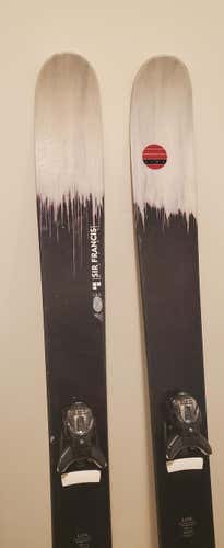 Used 165  2018 Line Sir Francis Shorty Bacon Skis With Bindings