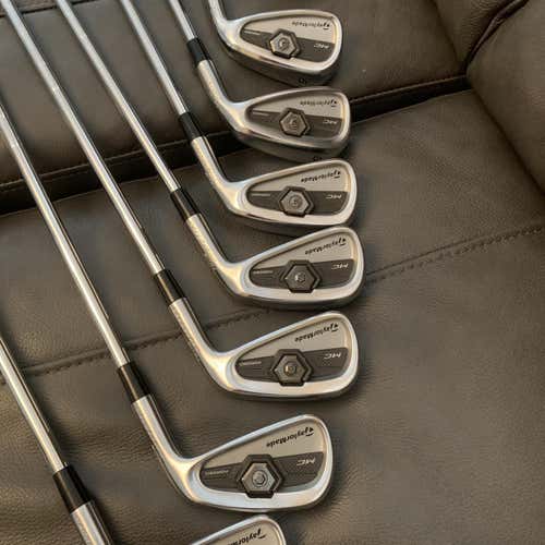 Men's Right Handed 2011 Tour Preferred MC Stiff Flex Steel Shaft Iron Set