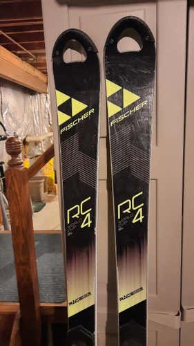 Used Fischer RC4 World Cup SL Skis 165cm