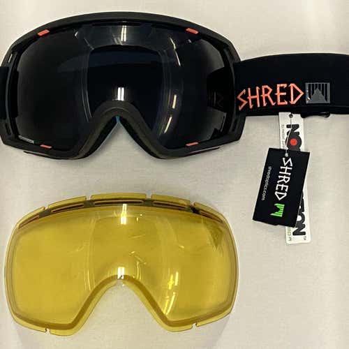 Shred Stupefy Popsicle Stealth Goggles + Yellow Lens