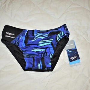 NWT - Speedo Endurance + Swimwear, Blue, 26