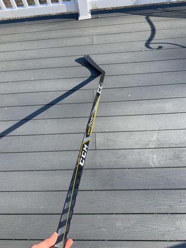 Used Left Hand Super Tacks 2.0 Pro Stock Hockey Stick