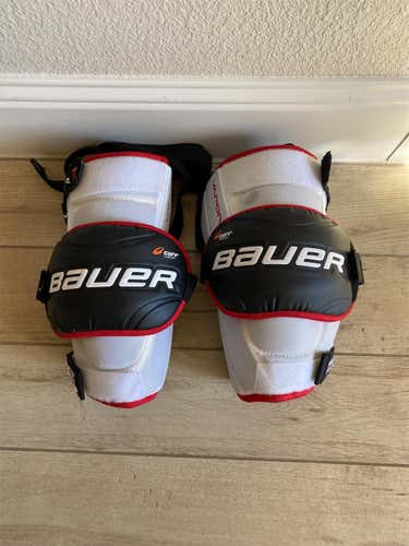 Used Bauer 1X Goalie Knee Guards