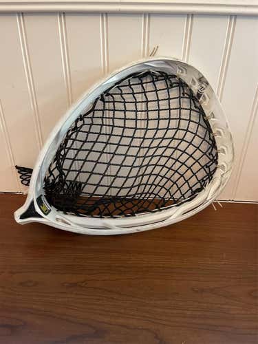 White Used Goalie Strung Nemesis 3 Head