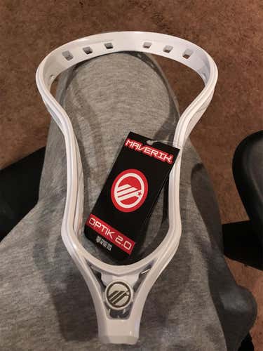 White New Attack & Midfield Unstrung Optik 2.0 Head