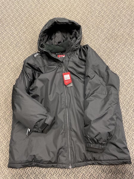 Black Adult XXL CCM Winter Jacket