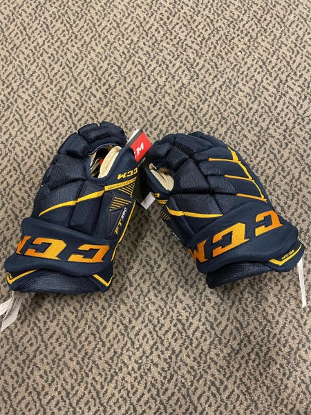 Blue Senior CCM JetSpeed FT390 14"  Gloves